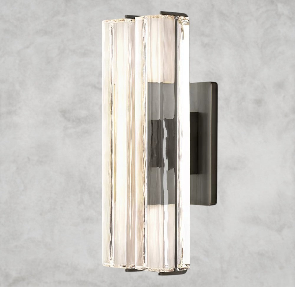Audubon Crystal Double Sconce